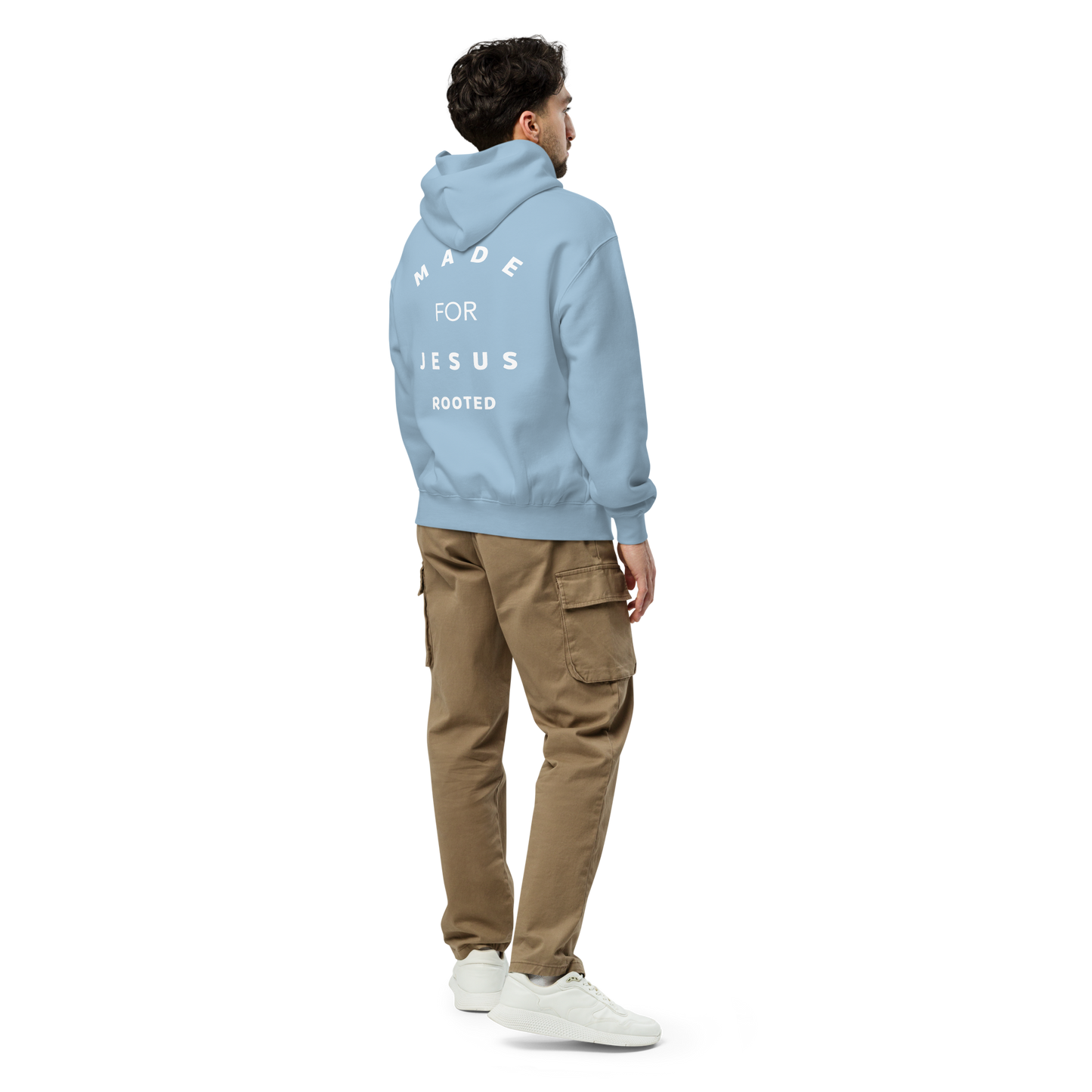Made for Jesus oversized unisex hoodie
