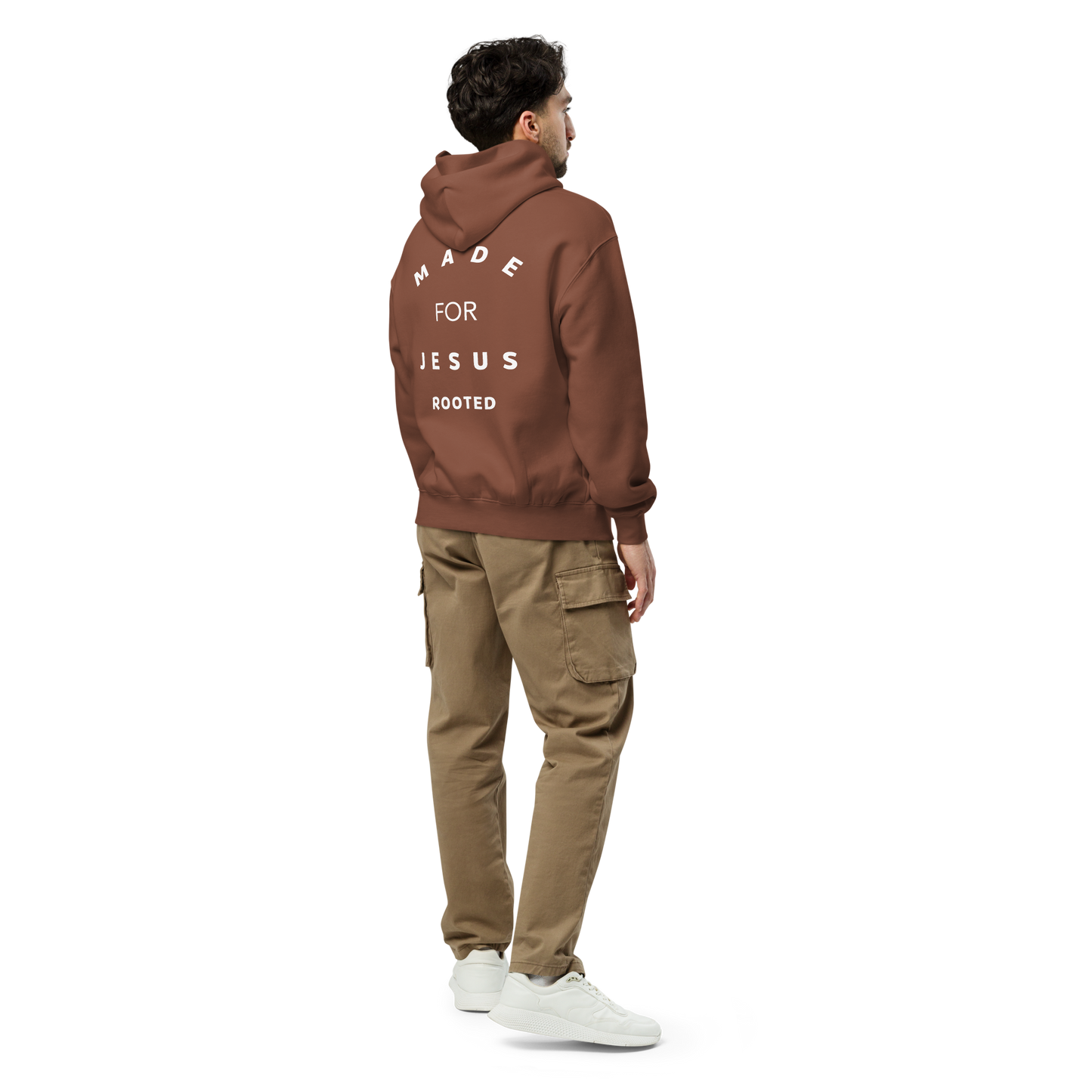 Made for Jesus oversized unisex hoodie