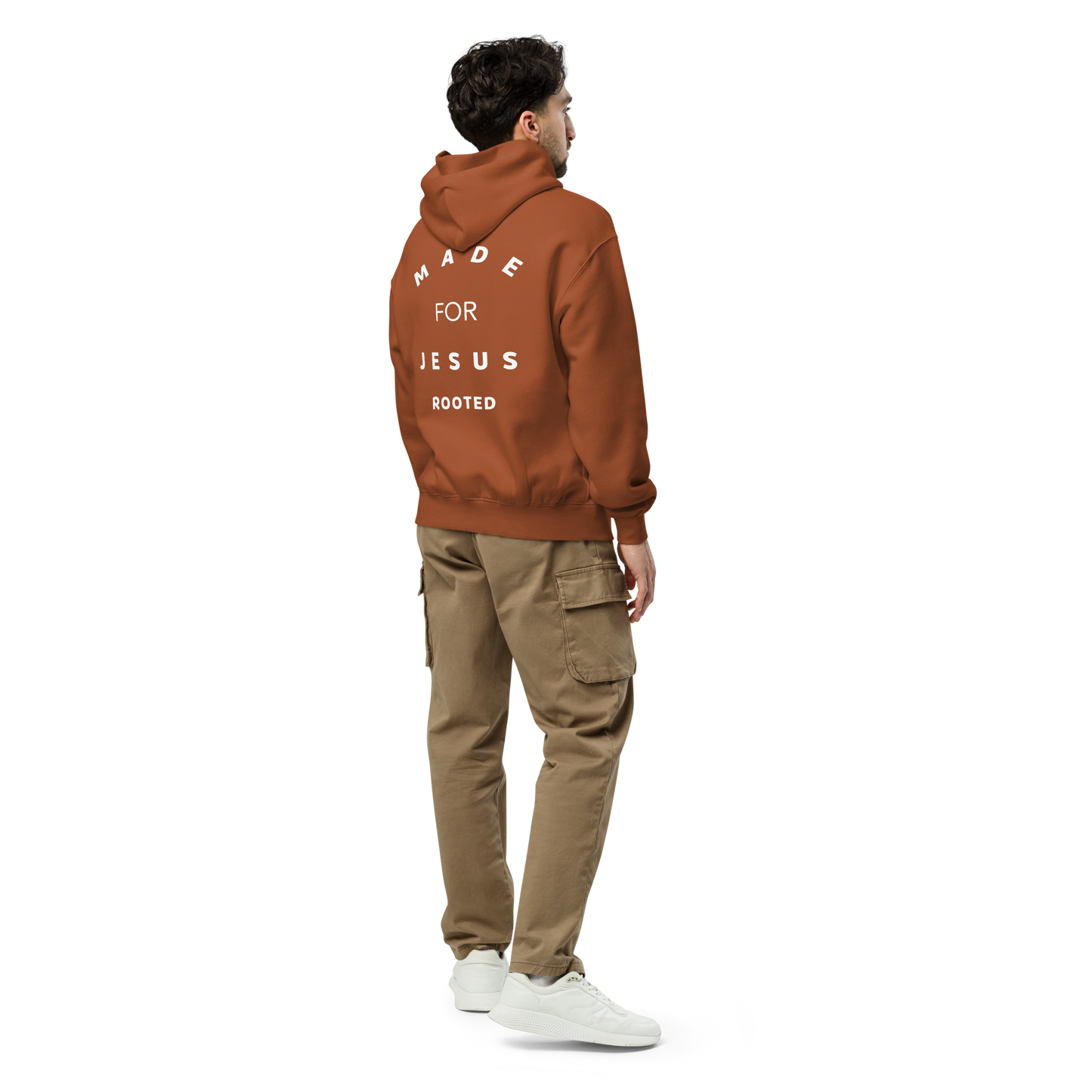 Made for Jesus oversized unisex hoodie