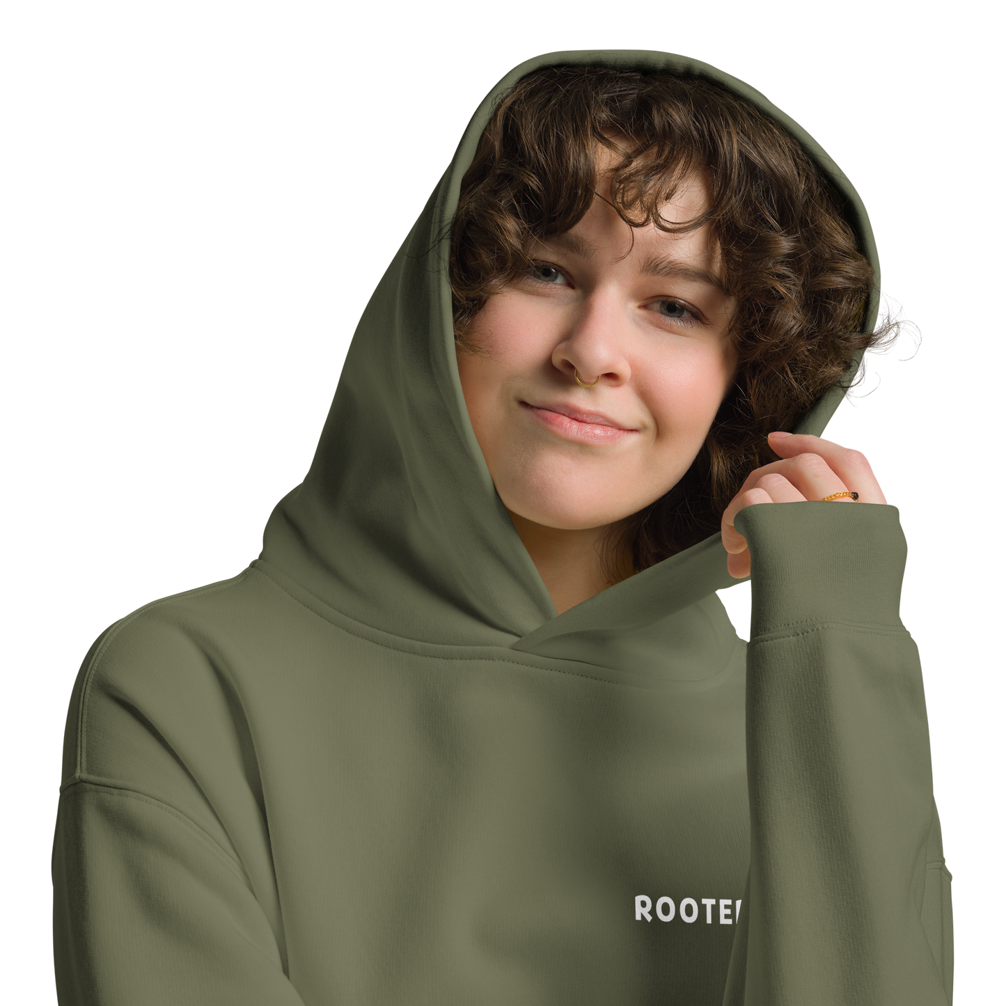 Made for Jesus oversized unisex hoodie