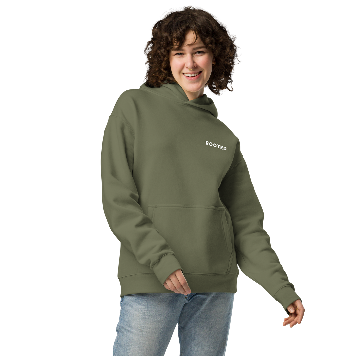 Made for Jesus oversized unisex hoodie