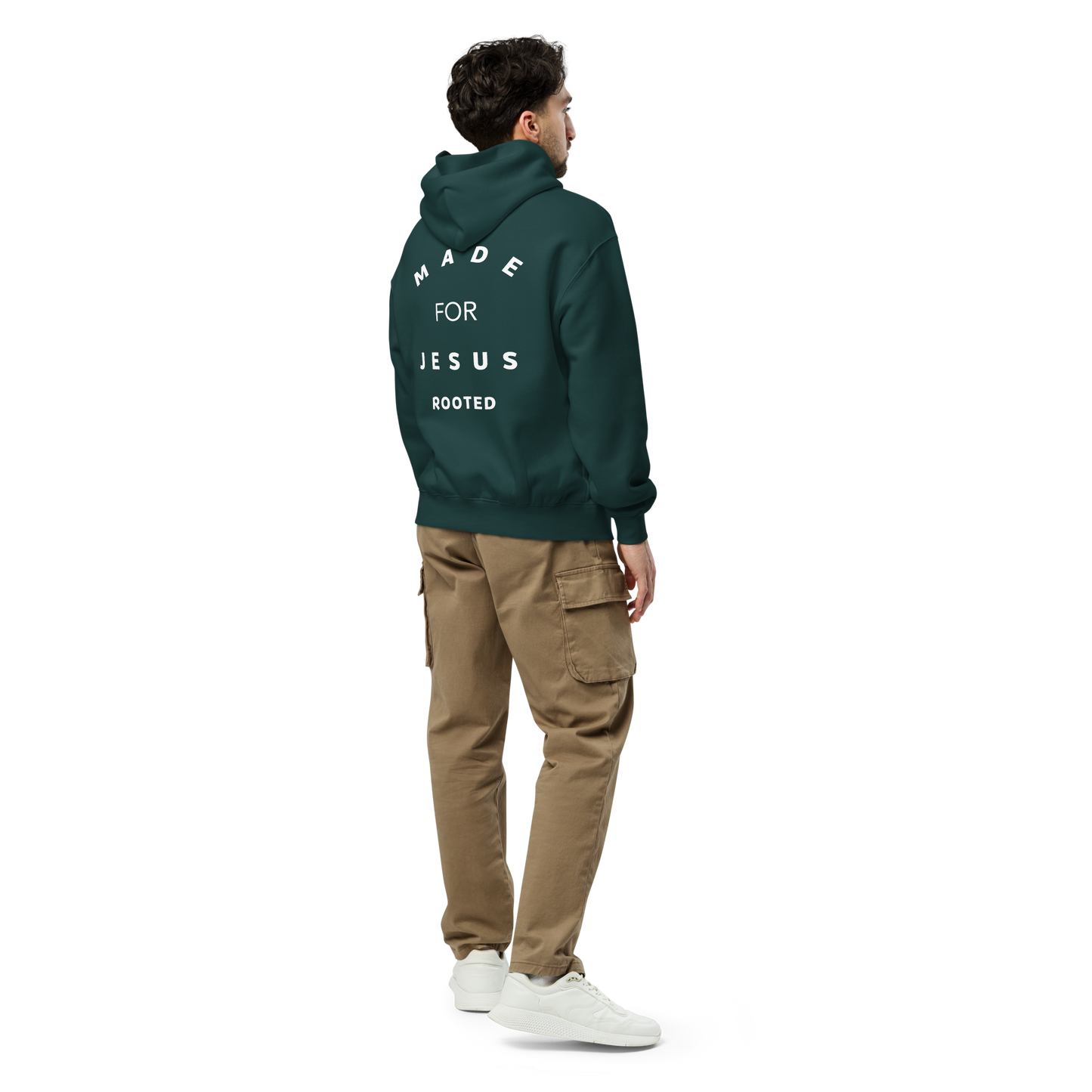 Made for Jesus oversized unisex hoodie