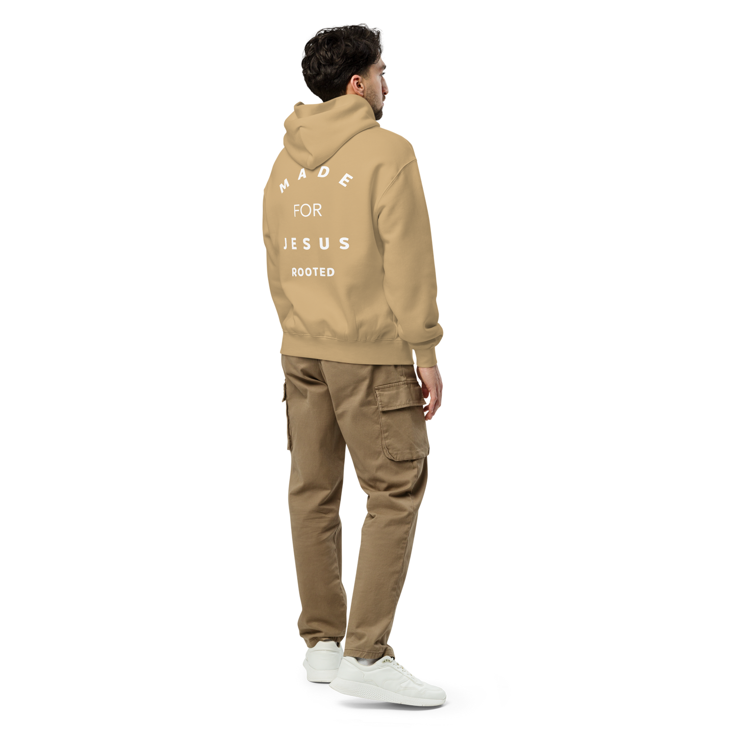 Made for Jesus oversized unisex hoodie